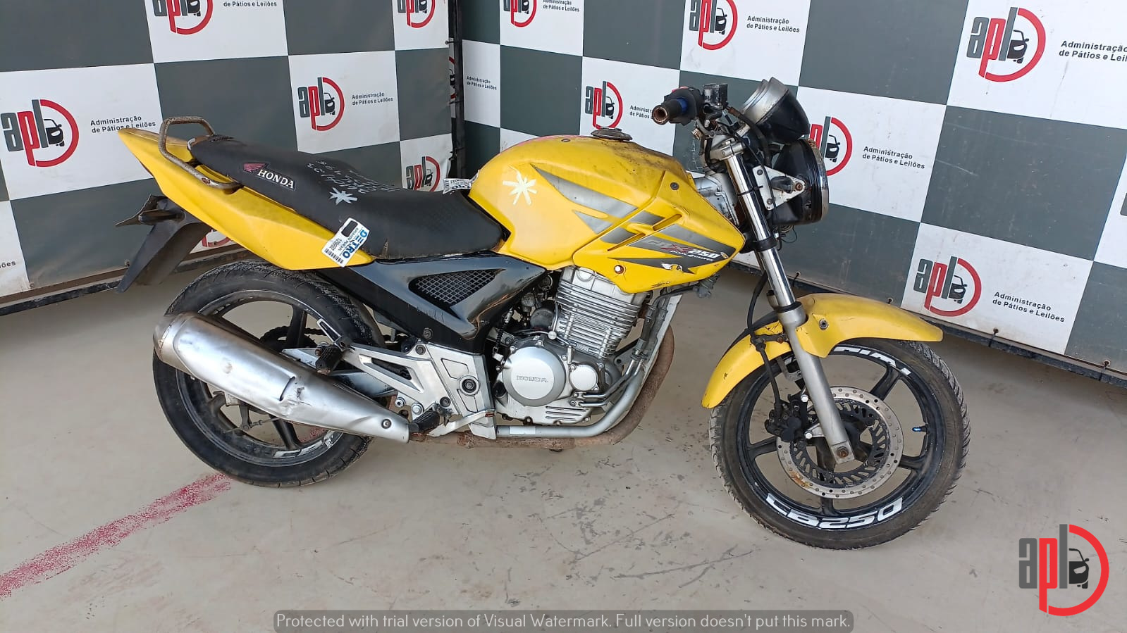 Cbx 250 Twister Amarela