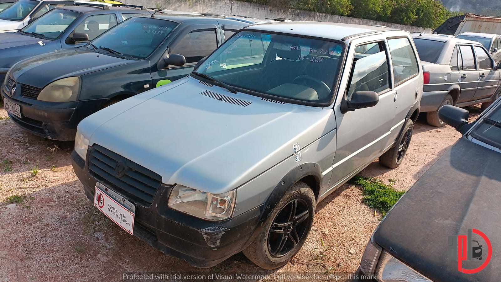 FIAT Uno Mille Economy Way 1.0 Fire 4p. Prata 2010 - Campo Grande