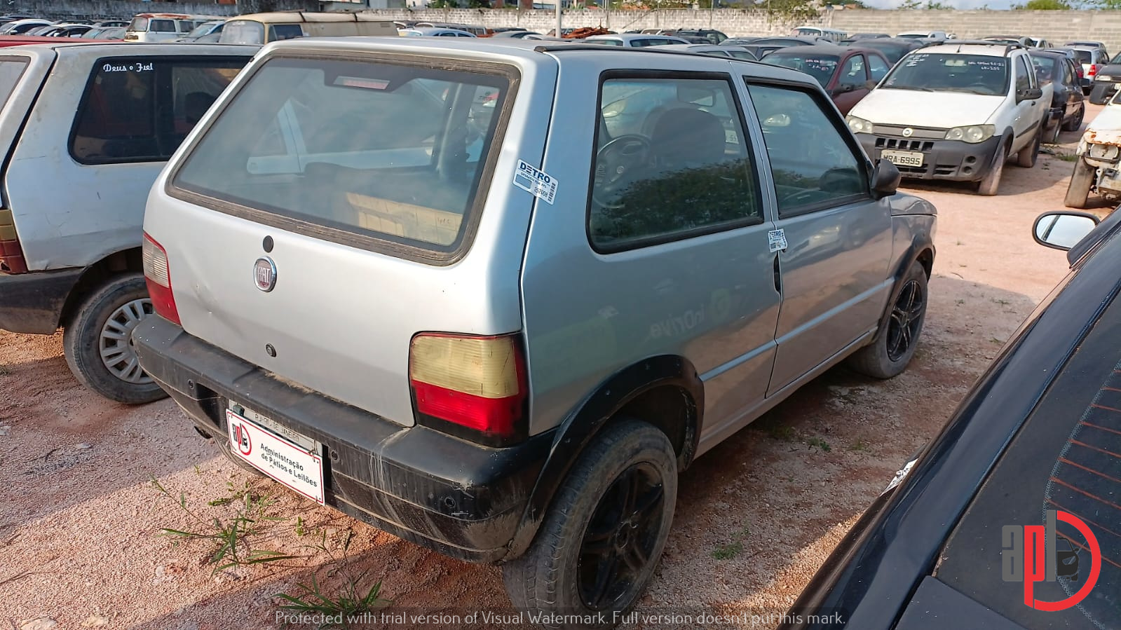 FIAT Uno Mille Economy Way 1.0 Fire 4p. Branca 2010 - Campo Grande