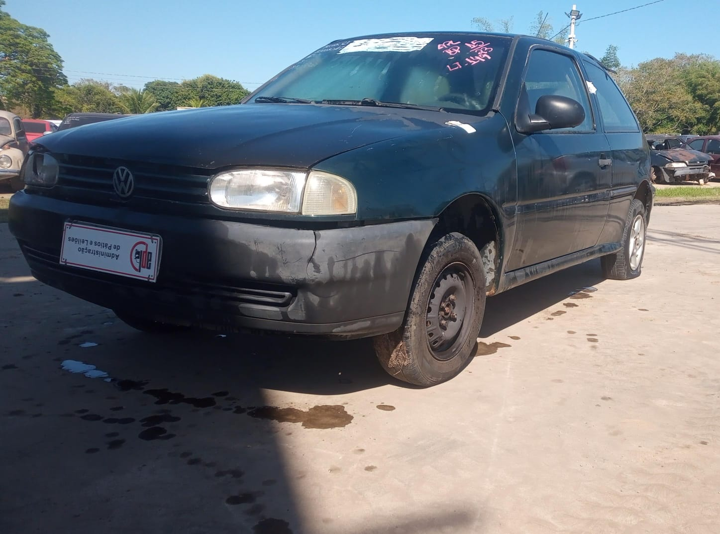 ADESIVEI O VW GOL AP DE AZUL - #PAPAISMURF 